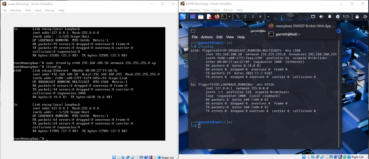 Lab IP Configuration