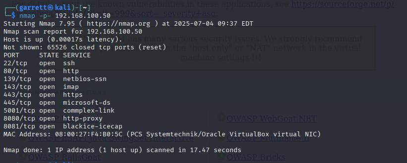 Hping3 ICMP echo requests